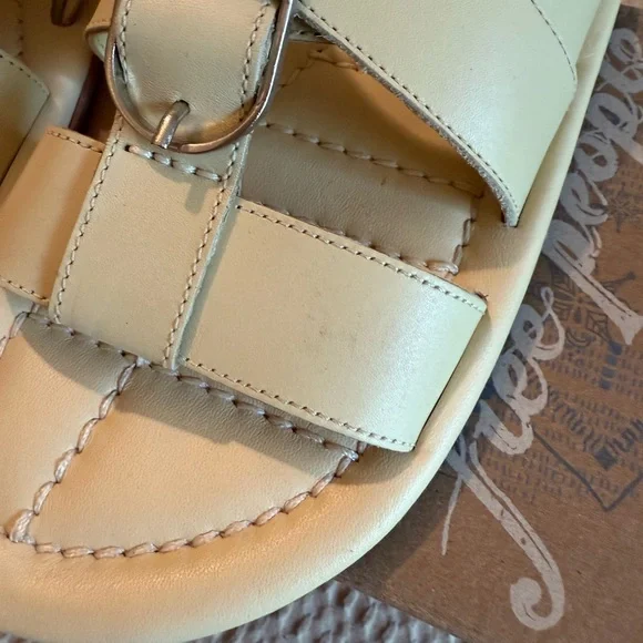 Free People Tan Slide Sandals - Picture 5 of 6